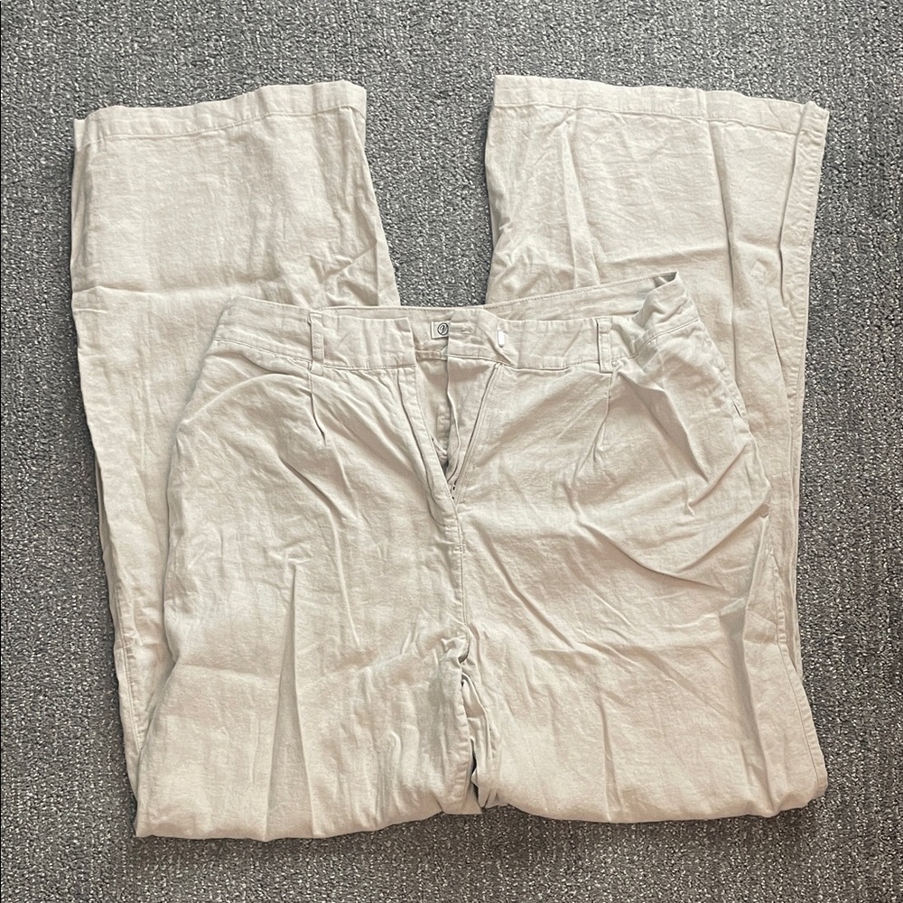 Cream dress pants